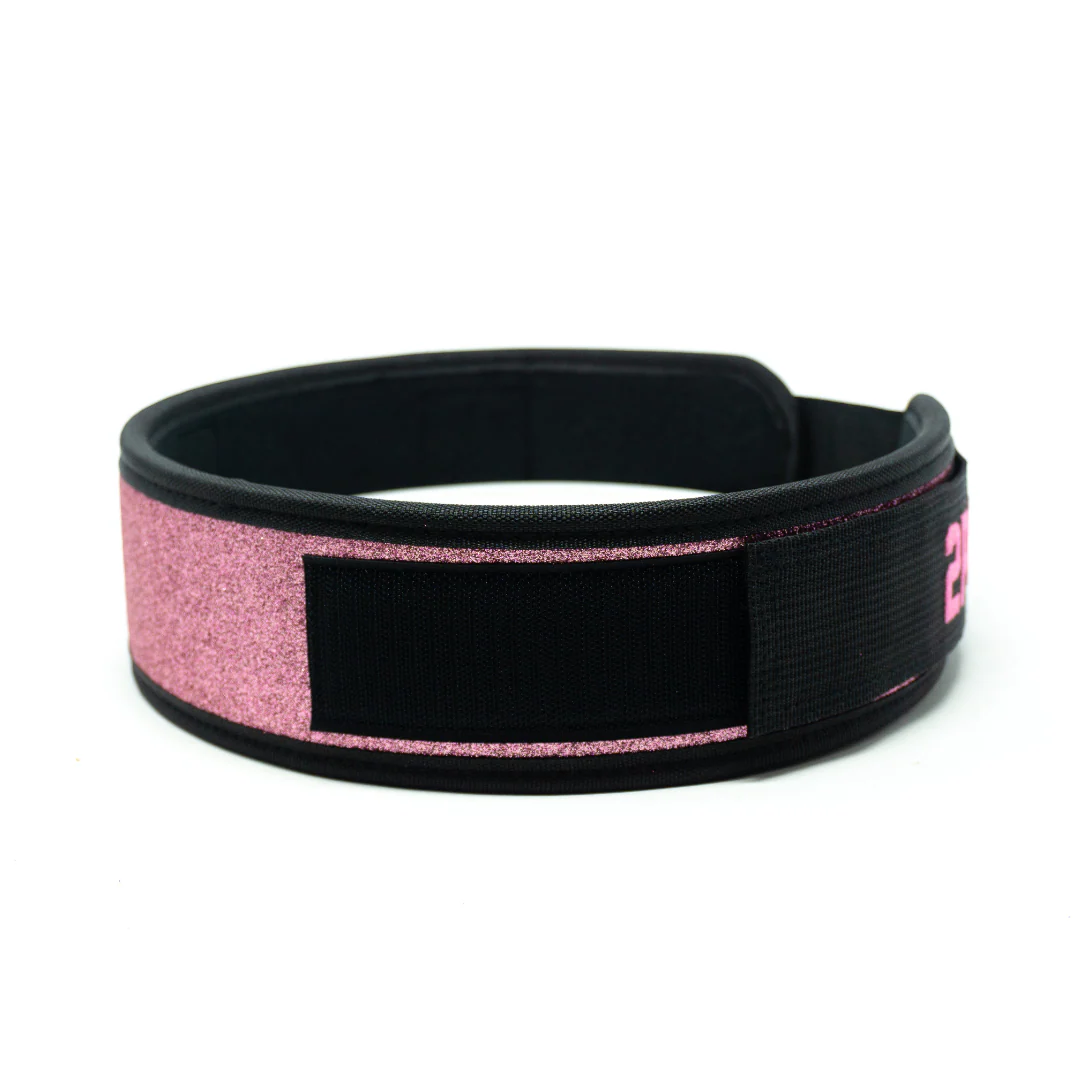 3" Petite Bubblegum Weightlifting Belt - Image 4