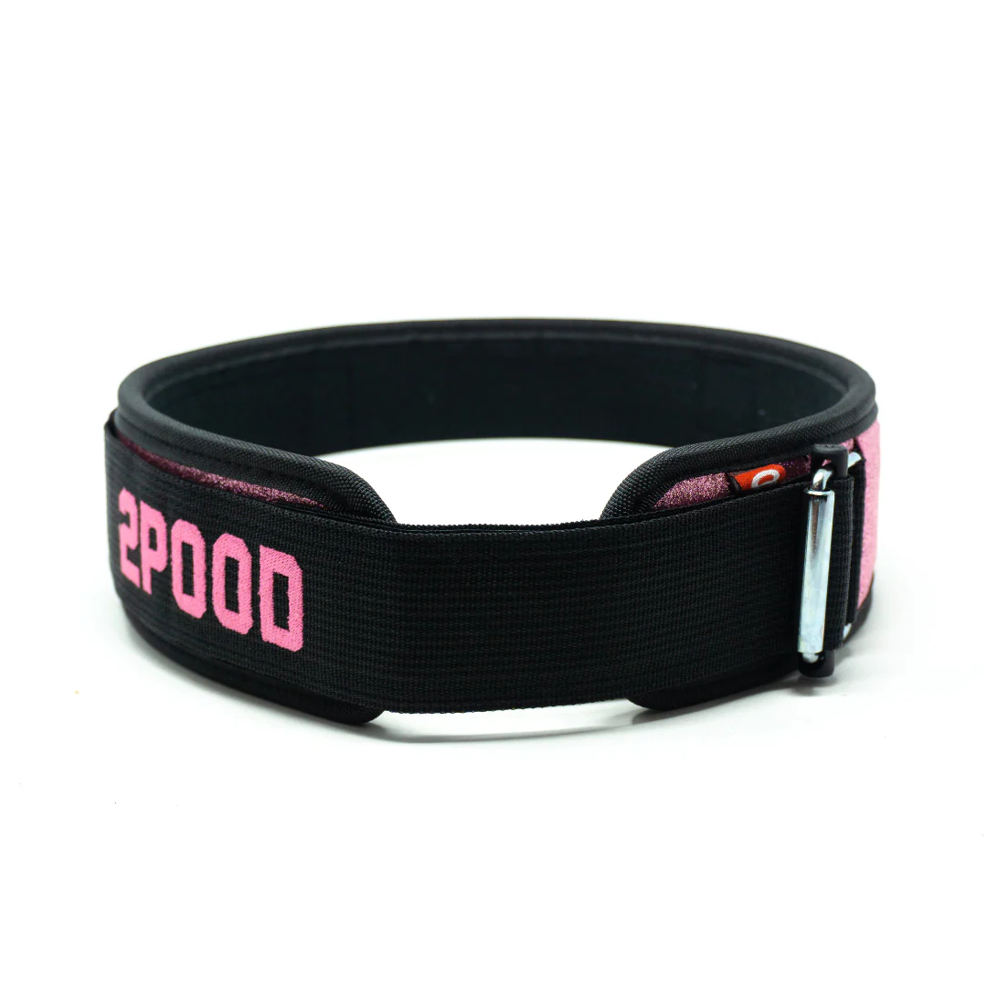 3" Petite Bubblegum Weightlifting Belt - Image 5