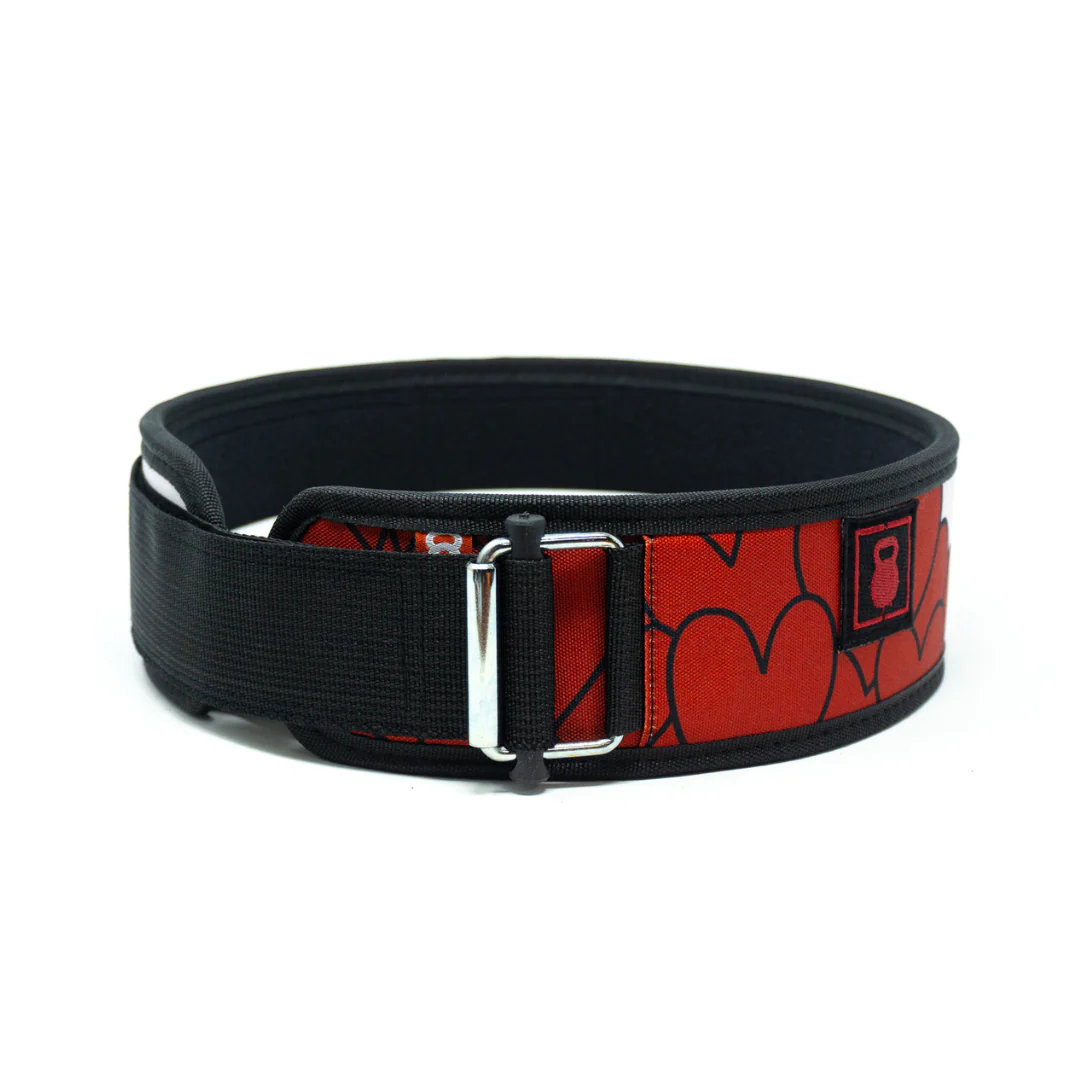 3" Petite Lift With Heart Weightlifting Belt - Image 6