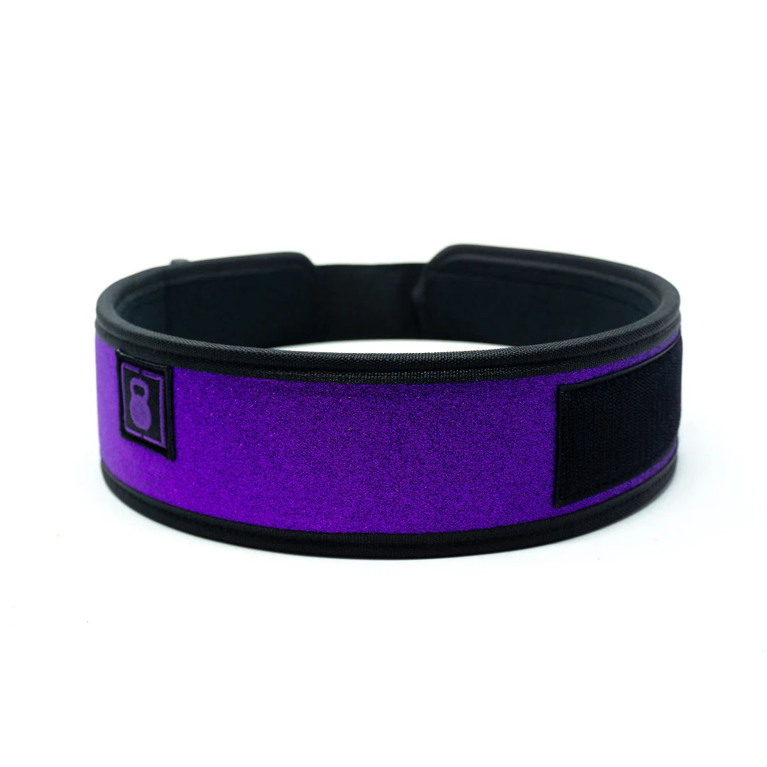 3" Petite Purple Pulse Weightlifting Belt - Image 3