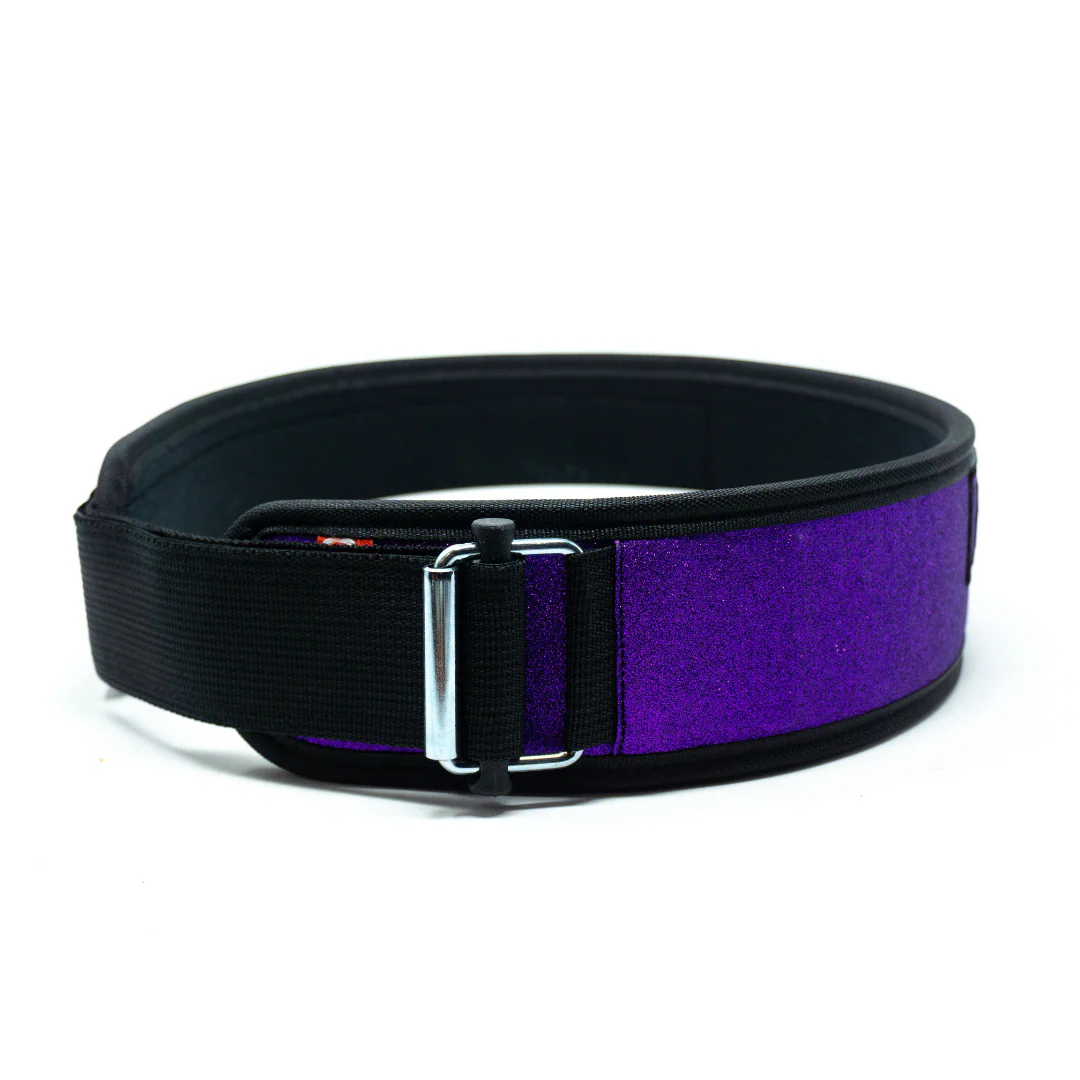 3" Petite Purple Pulse Weightlifting Belt - Image 6