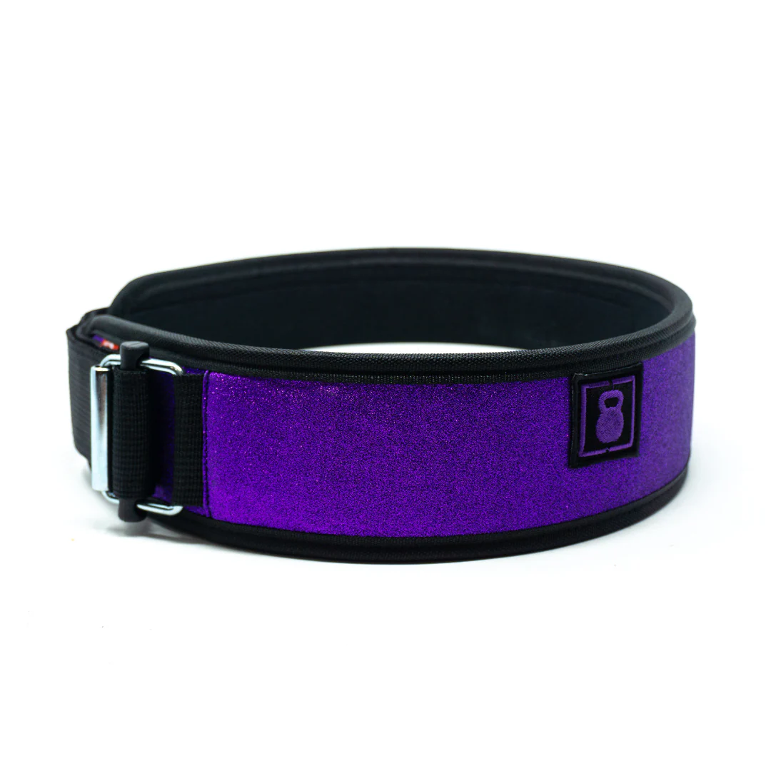 3" Petite Purple Pulse Weightlifting Belt - Image 7
