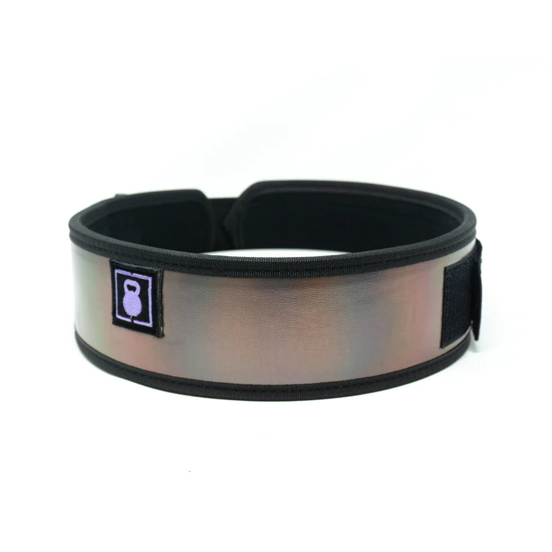 3" Petite Ultraviolet by Mattie Rogers Weightlifting Belt - Image 2