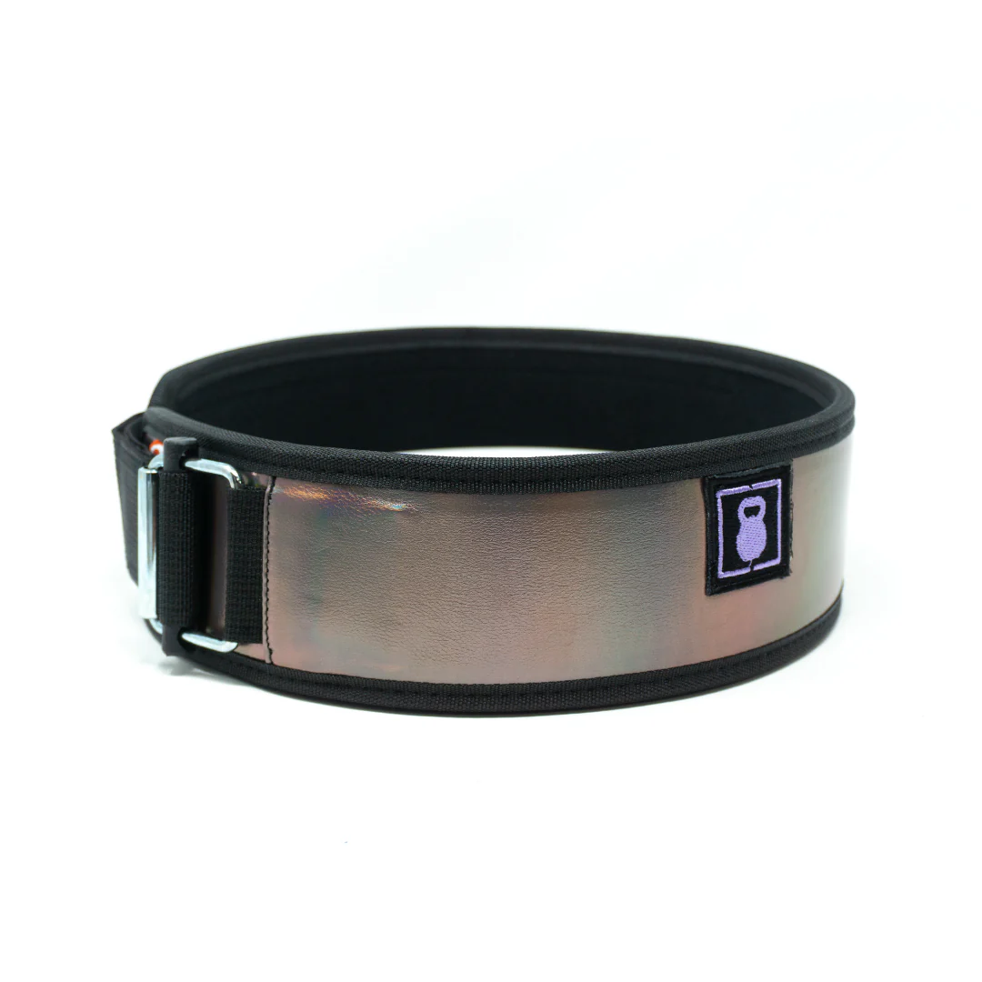 3" Petite Ultraviolet by Mattie Rogers Weightlifting Belt - Image 4