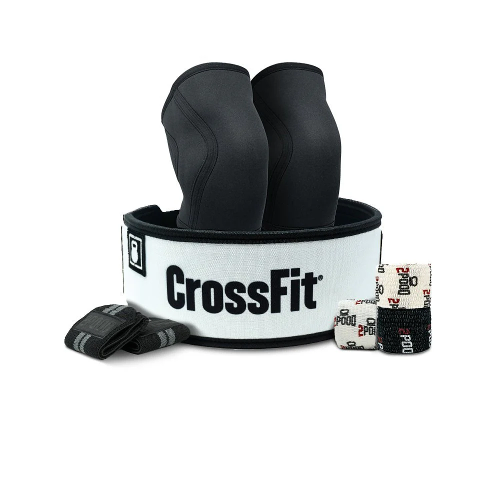 4" CrossFit White Lifting Bundle