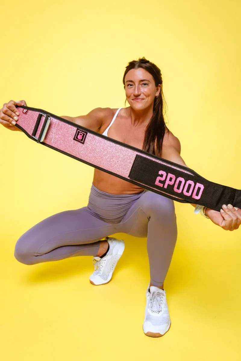 Bubblegum 4" Weightlifting Belt - Image 9