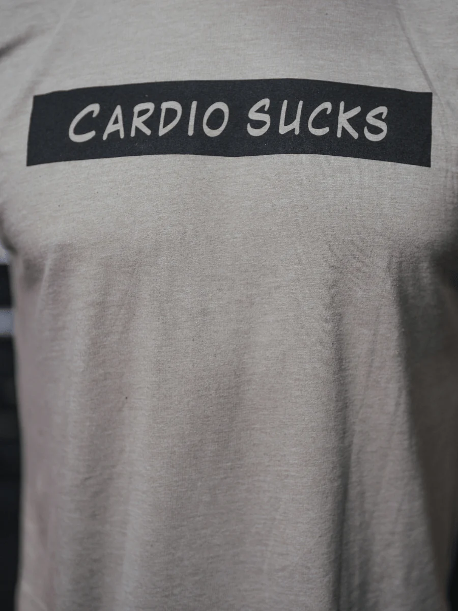 Cardio Sucks T-Shirt - Image 3