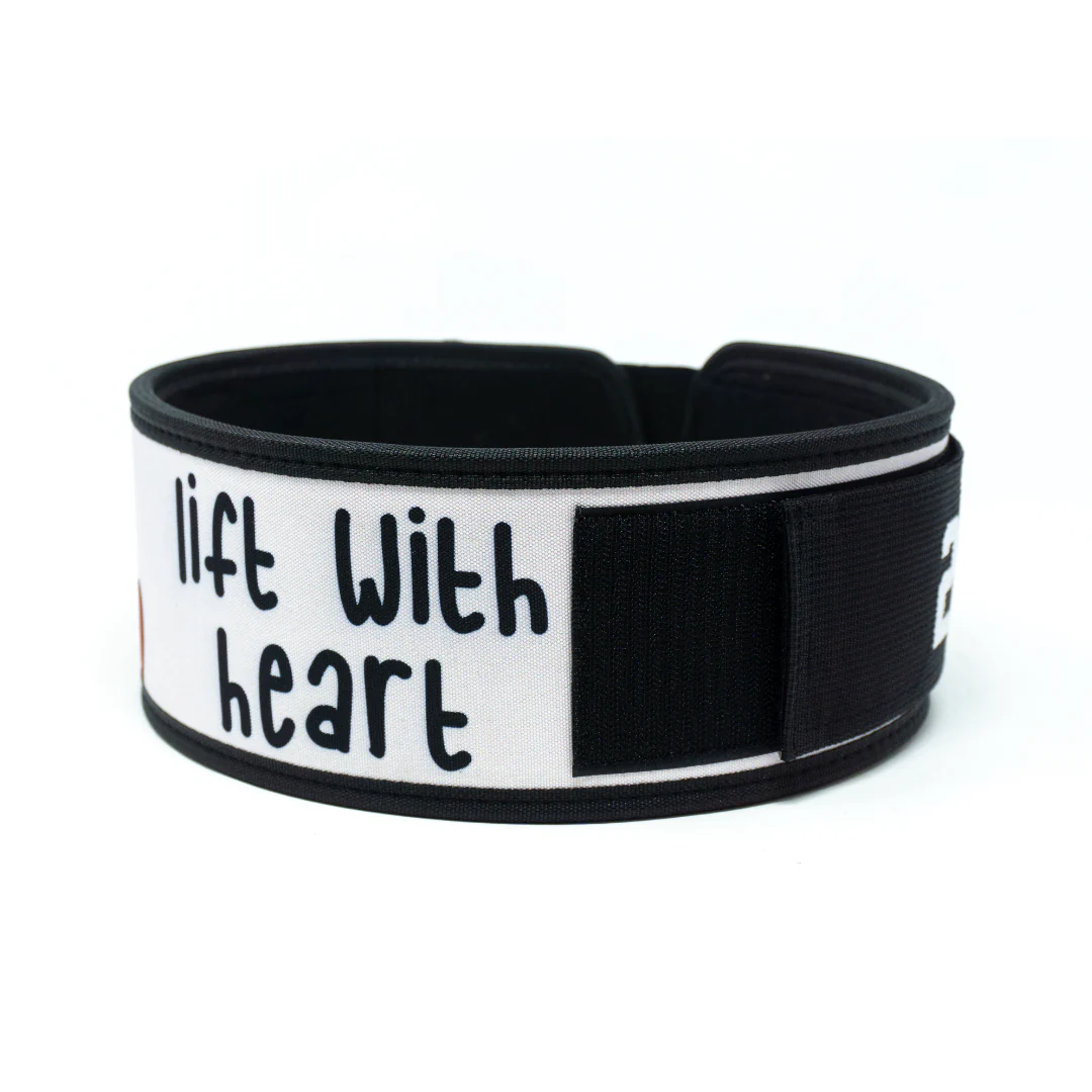 Lift With Heart 4" Weightlifting Belt - Image 4