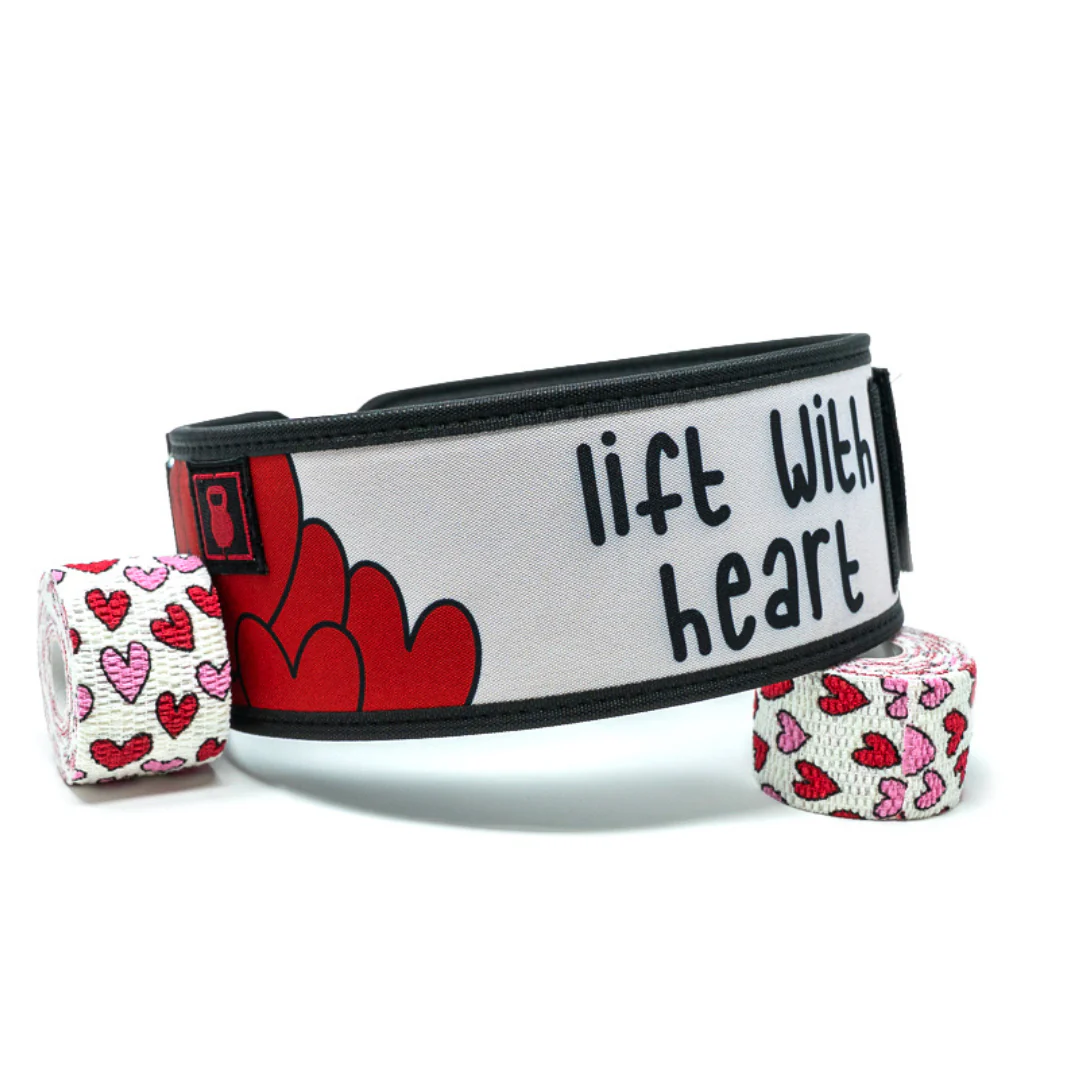 Lift With Heart 4" Weightlifting Belt - Image 7