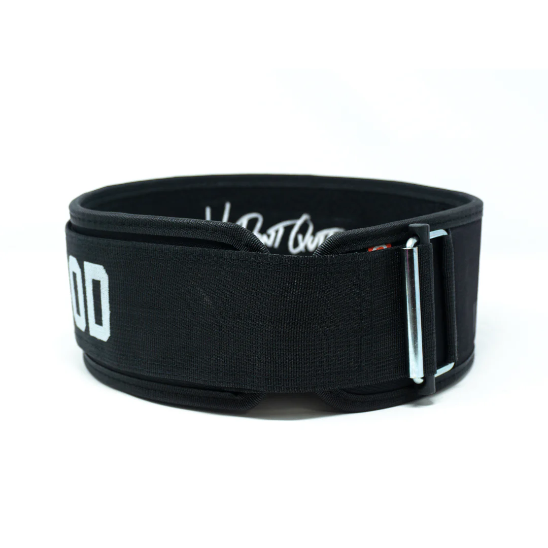 Mentality Is Everything by Craig Richey 4" Weightlifting Belt - Image 4