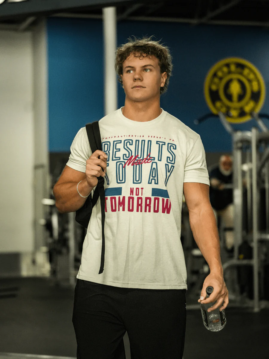 Results Are Made Today T-Shirt - Image 3