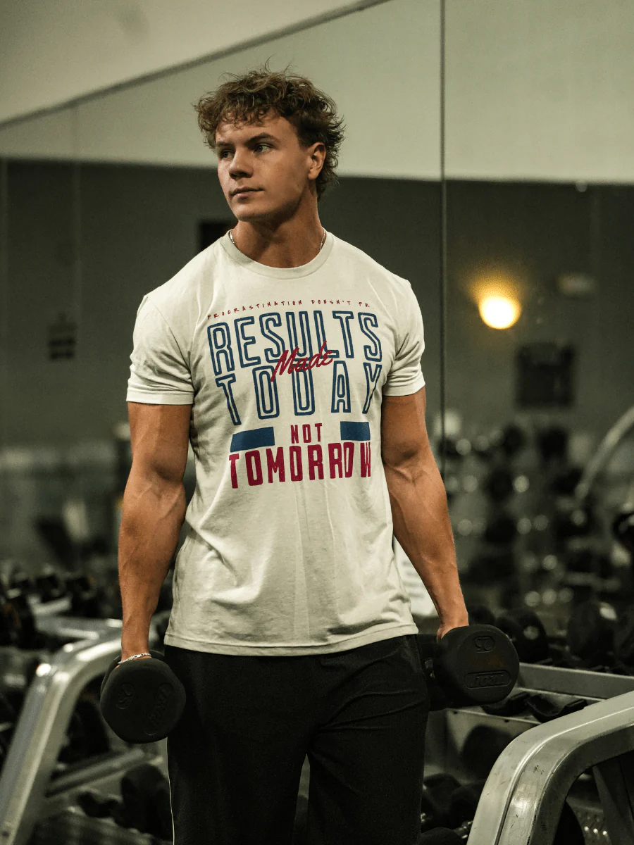 Results Are Made Today T-Shirt - Image 5