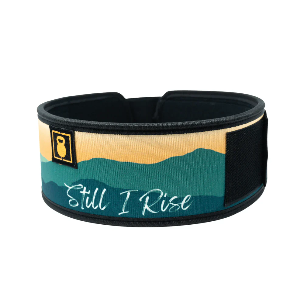 Still I Rise by Fee Saghafi 4" Weightlifting Belt - Image 3