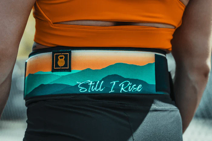Still I Rise by Fee Saghafi 4" Weightlifting Belt - Image 6