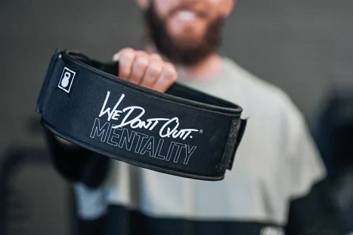 We Don't Quit by Craig Richey 4" Weightlifting Belt - Image 5
