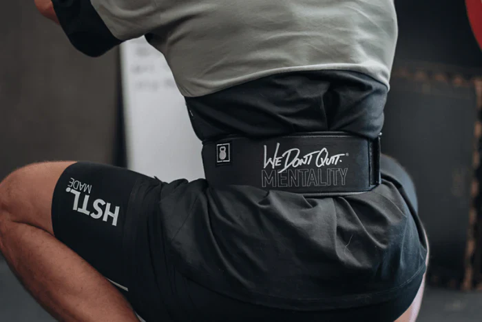 We Don't Quit by Craig Richey 4" Weightlifting Belt - Image 7